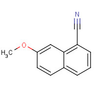 158365-54-9 7-methoxynaphthalene-1-carbonitrile chemical structure