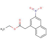 1506-04-3 ethyl 2-(3-nitronaphthalen-1-yl)acetate chemical structure