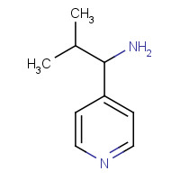 62398-35-0 2-methyl-1-pyridin-4-ylpropan-1-amine chemical structure