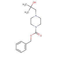 1339386-84-3 benzyl 4-(2-hydroxy-2-methylpropyl)piperazine-1-carboxylate chemical structure