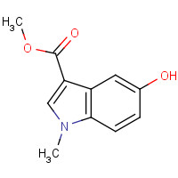 112332-92-0 methyl 5-hydroxy-1-methylindole-3-carboxylate chemical structure