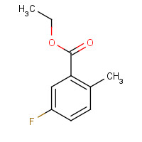 56427-66-8 ethyl 5-fluoro-2-methylbenzoate chemical structure