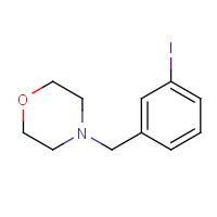 731812-03-6 4-[(3-iodophenyl)methyl]morpholine chemical structure