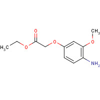 1435973-99-1 ethyl 2-(4-amino-3-methoxyphenoxy)acetate chemical structure