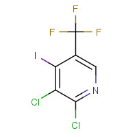 1160474-55-4 2,3-dichloro-4-iodo-5-(trifluoromethyl)pyridine chemical structure