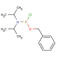 128753-68-4 N-[chloro(phenylmethoxy)phosphanyl]-N-propan-2-ylpropan-2-amine chemical structure