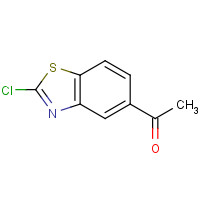 61700-71-8 1-(2-chloro-1,3-benzothiazol-5-yl)ethanone chemical structure