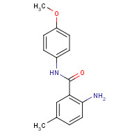 219492-18-9 2-amino-N-(4-methoxyphenyl)-5-methylbenzamide chemical structure