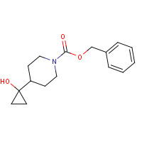 1358782-66-7 benzyl 4-(1-hydroxycyclopropyl)piperidine-1-carboxylate chemical structure