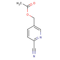 131747-37-0 (6-cyanopyridin-3-yl)methyl acetate chemical structure
