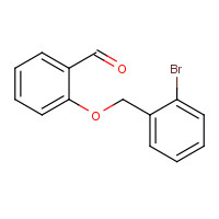 137266-01-4 2-[(2-bromophenyl)methoxy]benzaldehyde chemical structure