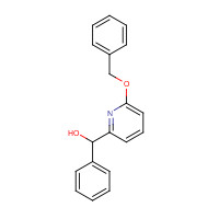 960297-93-2 phenyl-(6-phenylmethoxypyridin-2-yl)methanol chemical structure