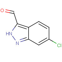 885521-37-9 6-chloro-2H-indazole-3-carbaldehyde chemical structure