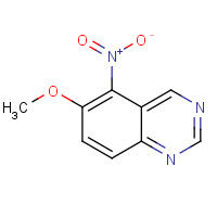 87039-48-3 6-methoxy-5-nitroquinazoline chemical structure