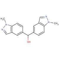 1446818-53-6 bis(1-methylindazol-5-yl)methanol chemical structure