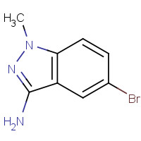 1000018-06-3 5-bromo-1-methylindazol-3-amine chemical structure