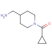 915922-83-7 [4-(aminomethyl)piperidin-1-yl]-cyclopropylmethanone chemical structure