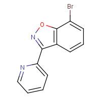 1428881-32-6 7-bromo-3-pyridin-2-yl-1,2-benzoxazole chemical structure