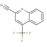 25199-89-7 4-(trifluoromethyl)quinoline-2-carbonitrile chemical structure