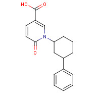 939410-48-7 6-oxo-1-(3-phenylcyclohexyl)pyridine-3-carboxylic acid chemical structure