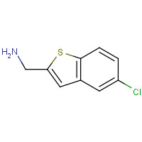 165735-62-6 (5-chloro-1-benzothiophen-2-yl)methanamine chemical structure