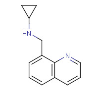 921630-20-8 N-(quinolin-8-ylmethyl)cyclopropanamine chemical structure