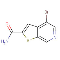 251993-41-6 4-bromothieno[2,3-c]pyridine-2-carboxamide chemical structure
