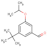 1289090-75-0 3-tert-butyl-5-propan-2-yloxybenzaldehyde chemical structure