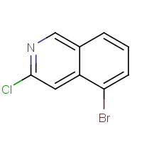 1029720-67-9 5-bromo-3-chloroisoquinoline chemical structure