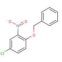 92044-52-5 4-chloro-2-nitro-1-phenylmethoxybenzene chemical structure