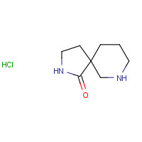 1187173-43-8 2,9-diazaspiro[4.5]decan-1-one;hydrochloride chemical structure