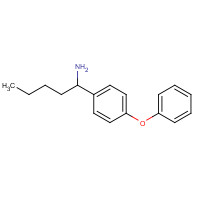 185909-02-8 1-(4-phenoxyphenyl)pentan-1-amine chemical structure