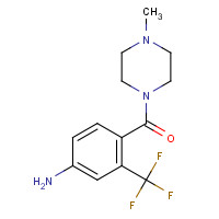 853297-04-8 [4-amino-2-(trifluoromethyl)phenyl]-(4-methylpiperazin-1-yl)methanone chemical structure