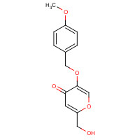 118708-61-5 2-(hydroxymethyl)-5-[(4-methoxyphenyl)methoxy]pyran-4-one chemical structure