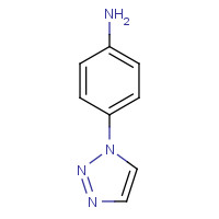 16279-88-2 4-(triazol-1-yl)aniline chemical structure