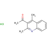 943825-10-3 1-(2,4-dimethylquinolin-3-yl)ethanone;hydrochloride chemical structure
