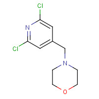 1015844-22-0 4-[(2,6-dichloropyridin-4-yl)methyl]morpholine chemical structure