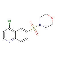 1023812-28-3 4-(4-chloroquinolin-6-yl)sulfonylmorpholine chemical structure