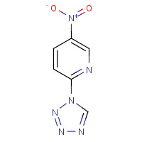 1266335-80-1 5-nitro-2-(tetrazol-1-yl)pyridine chemical structure