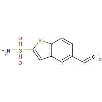 96803-36-0 5-ethenyl-1-benzothiophene-2-sulfonamide chemical structure