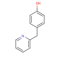 58498-11-6 4-(pyridin-2-ylmethyl)phenol chemical structure