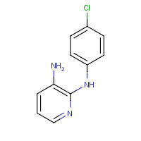 42048-23-7 2-N-(4-chlorophenyl)pyridine-2,3-diamine chemical structure