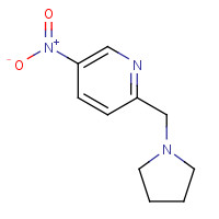 866955-35-3 5-nitro-2-(pyrrolidin-1-ylmethyl)pyridine chemical structure