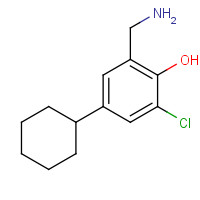 150936-98-4 2-(aminomethyl)-6-chloro-4-cyclohexylphenol chemical structure