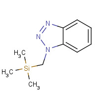 122296-00-8 benzotriazol-1-ylmethyl(trimethyl)silane chemical structure