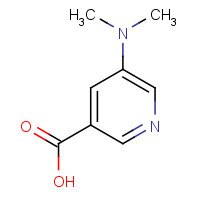 30766-20-2 5-(dimethylamino)pyridine-3-carboxylic acid chemical structure