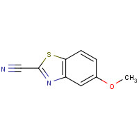 7267-35-8 5-methoxy-1,3-benzothiazole-2-carbonitrile chemical structure