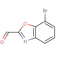 944907-44-2 7-bromo-1,3-benzoxazole-2-carbaldehyde chemical structure