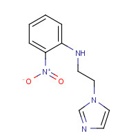 876590-75-9 N-(2-imidazol-1-ylethyl)-2-nitroaniline chemical structure