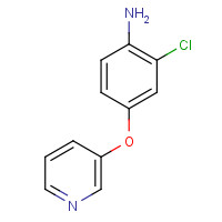 315227-20-4 2-chloro-4-pyridin-3-yloxyaniline chemical structure